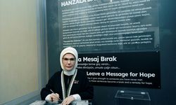 Emine Erdoğan, 'Kalanlar' Filistin Sergisi'nin açılışında konuştu: