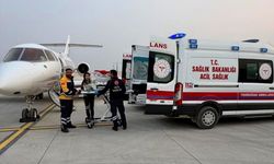 Hatay'da ambulans uçak 6 günlük bebek için havalandı