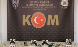 Kocaeli merkezli suç örgütü operasyonunda 15 zanlı yakalandı