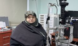 Kornea nakliyle yeniden görmeye başladı