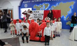 Kuzey Makedonya'daki Uluslararası Maarif Okullarında 'Türkçe Eğitim Günü' kutlandı