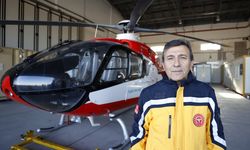 Malatya'da konuşlu ambulans helikopter 6 ildeki hastaların imdadına yetişiyor