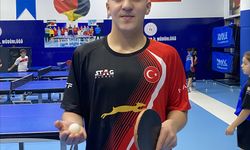 Milli masa tenisçi Kenan Eren'in hedefi olimpiyatlara katılmak