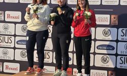 Rümeysa Pelin Kaya, Atıcılık Dünya Kupası'nın final ayağında bronz madalya kazandı
