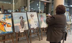 Trabzon'da 38 sanatçının hazırladığı 'Dostluk' adlı resim sergisi açıldı