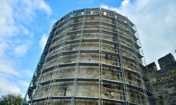 Yedikule Hisarı'ndaki Hazine Kulesi restore ediliyor