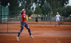 Adana CUP Uluslararası Gençler Tenis Turnuvası başladı