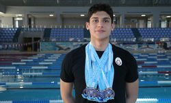 Ağabeyine özenip başladığı yüzmede 138 madalya kazandı