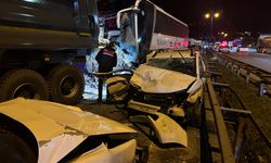 Anadolu Otoyolu'nun Sakarya geçişinde kaza nedeniyle Ankara istikameti trafiğe kapandı