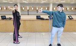 Avrupa Şampiyonası'na hazırlanan milli atıcı Eren Kalfa'nın hedefi olimpiyat