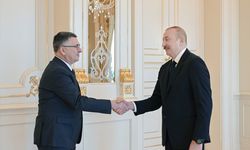 Azerbaycan Cumhurbaşkanı Aliyev, İsrail Dışişleri Bakanı Saar'ı kabul etti