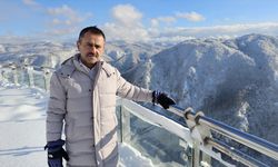 Beyaza bürünen Samanlı Dağları, kış safarisi yapmak isteyenleri ağırladı