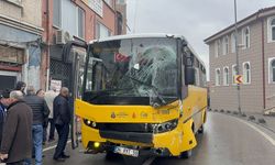 Beykoz'da 2 İETT otobüsünün çarpıştığı kazada 7 kişi yaralandı