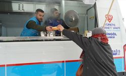 Bingöl'de hasta ve hasta yakınlarına sıcak çorba ikramı