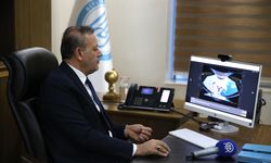 Bitlis Eren Üniversitesi Rektörü Elmastaş AA'nın 'Yılın Kareleri' oylamasına katıldı