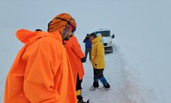 Bitlis'te Süphan Dağı'nı tırmanmak isterken mahsur kalan dağcılar kurtarıldı