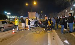 Bursa'da iki otomobilin çarpıştığı kazada 1 kişi öldü