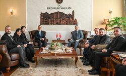 Çin'in Ankara Büyükelçisi Ciang Şüebin Erzurum'da ziyaretlerde bulundu