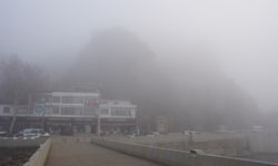 Çorum'da sis etkili oldu