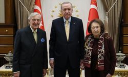 Cumhurbaşkanı Erdoğan, iş insanları Koç ve Arsel'i kabul etti