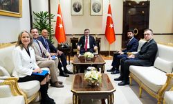 Cumhurbaşkanı Yardımcısı Yılmaz, ABD Büyükelçisi Barrack'ı kabul etti