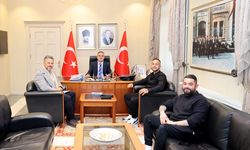 'Demir Yumruk' Şükrü Altay, Muğla Valisi Akbıyık'ı ziyaret etti