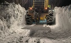 Elazığ'da kardan kapanan 72 köy yolu ulaşıma açıldı