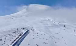 Erciyes yarıyıl tatilinde kayakseverlerle dolacak