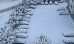 Gaziantep'te kar yağışı etkisini sürdürüyor