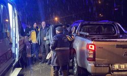 Giresun'da rahatsızlanan 98 yaşındaki kişi hastaneye ulaştırıldı