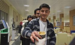 Gümüşhane'de üniversite öğrencilerine 'herle' ikram edildi