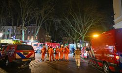 Hollanda'nın Utrecht kentinde meydana gelen patlama yangına yol açtı