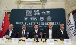 İstanbul'da 'Kudüs ve Filistin Dersleri' kitabının tanıtımı yapıldı