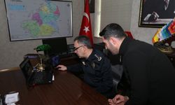 Kars Emniyet Müdürü Tombul, AA'nın 'Yılın Kareleri' oylamasına katıldı