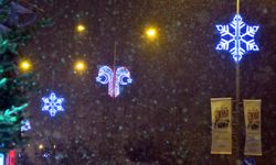 Kars'ta kar yağışı etkili oluyor