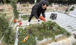 Kartalkaya'daki otel yangınında eşini ve kızını kaybeden babanın acısı yürek burkuyor