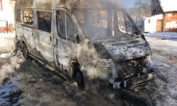 Kastamonu'da aracının yandığını gören kişi kalp krizi geçirdi