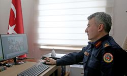 Kayseri İl Jandarma Komutanı Yeşilyurt, AA'nın 'Yılın Kareleri' oylamasına katıldı