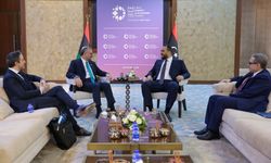 Libya Savunma Bakan Vekili ile ABD'nin Afrika kıdemli danışmanı askeri işbirliğini görüştü