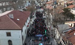 Nevşehir'de Gazze'ye destek yürüyüşü düzenlendi