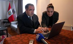 Peru'nun Ankara Büyükelçisi De Las Casas, AA'nın 'Yılın Kareleri' oylamasına katıldı