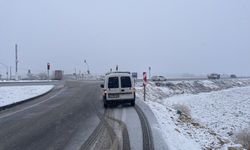 Şanlıurfa'da kar yağışı etkili oluyor