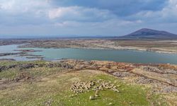 Son dönemdeki yağışlar Karacadağ'daki krater gölüne can suyu oldu