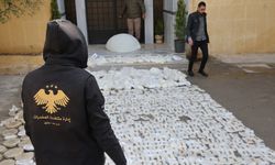 Suriye'nin Şam kırsalında 650 bin uyuşturucu hap ele geçirildi