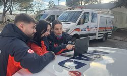 Tekirdağ'da AFAD personeli, AA'nın 'Yılın Kareleri' oylamasına katıldı