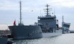 Türk savaş gemileri, Bulgaristan'ın Burgaz Limanı'nı ziyaret etti