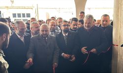 Türk STK'ların Suriye'de restore ettiği Hama Halyafa Camisi ibadete açıldı