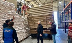 Türkiye, Aynularab'a 11 tır insani yardım malzemesi sevk etti