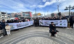 Van'da İsrail'in Kudüs ve Gazze'ye yönelik saldırıları protesto edildi