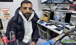 Yalova'da bir iş yerinin önünde çıkan kavga güvenlik kameralarınca kaydedildi